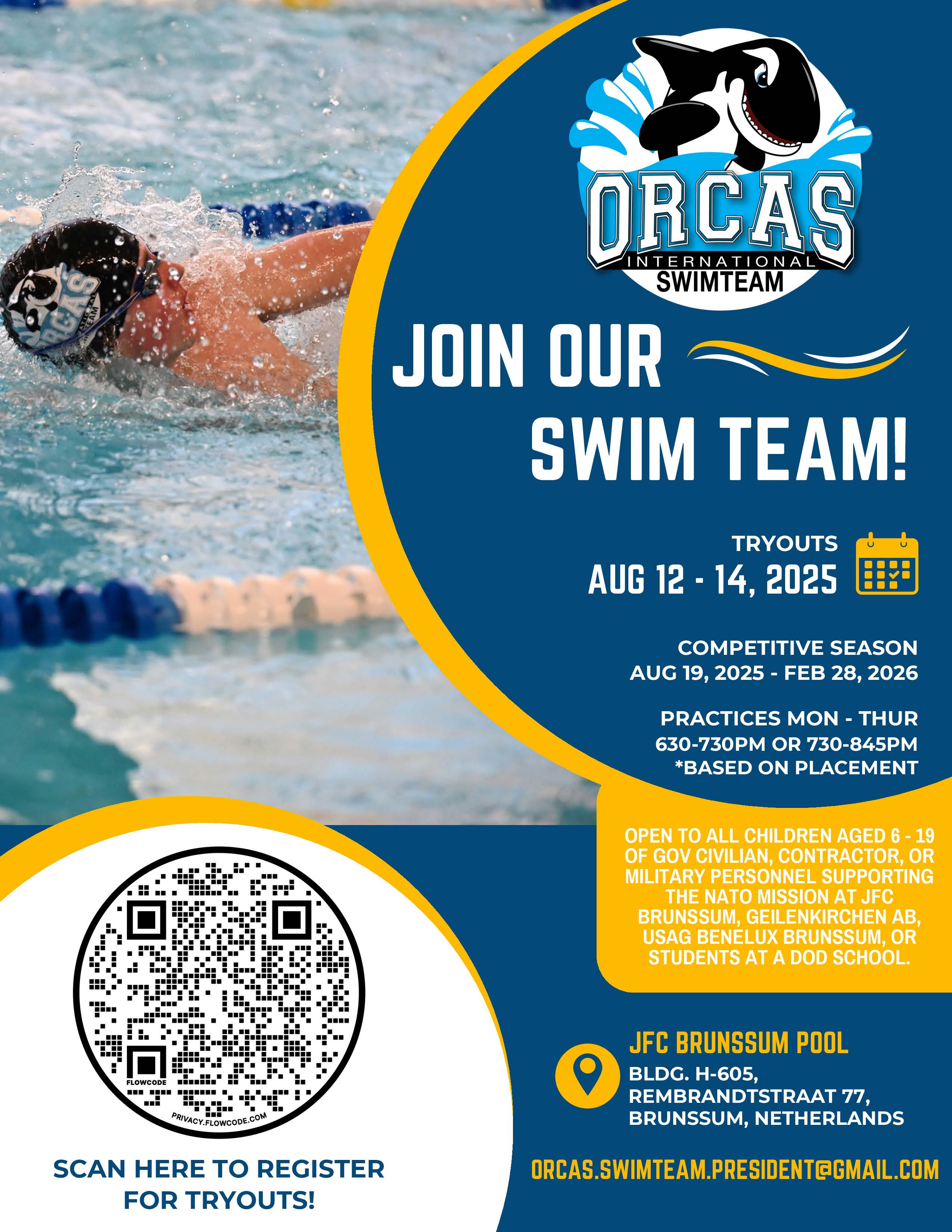 Swim Team Tryouts